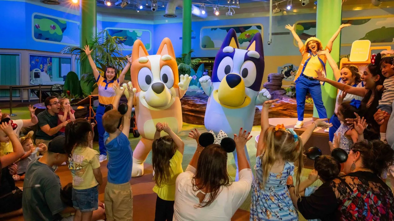 Bluey’s Wild World · Animal Kingdom, foto oficial Walt Disney World