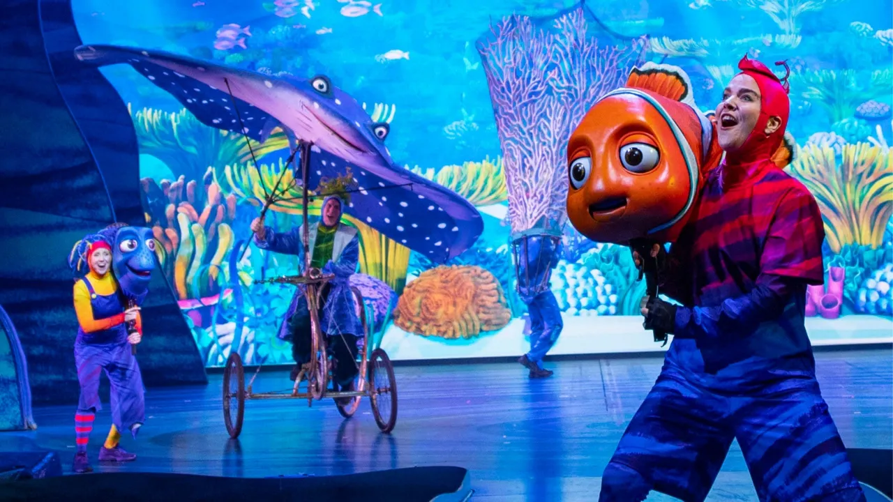 Finding Nemo: The Big Blue… and Beyond! · Animal Kingdom, foto oficial Walt Disney World