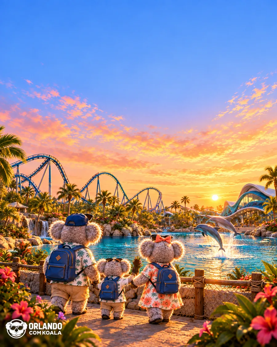 Koala no SeaWorld Orlando