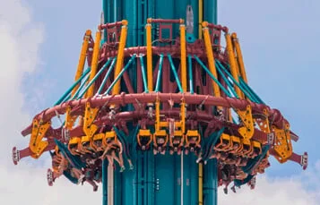 Falcon’s Fury · Busch Gardens Tampa Bay, foto oficial United Parks & Resorts