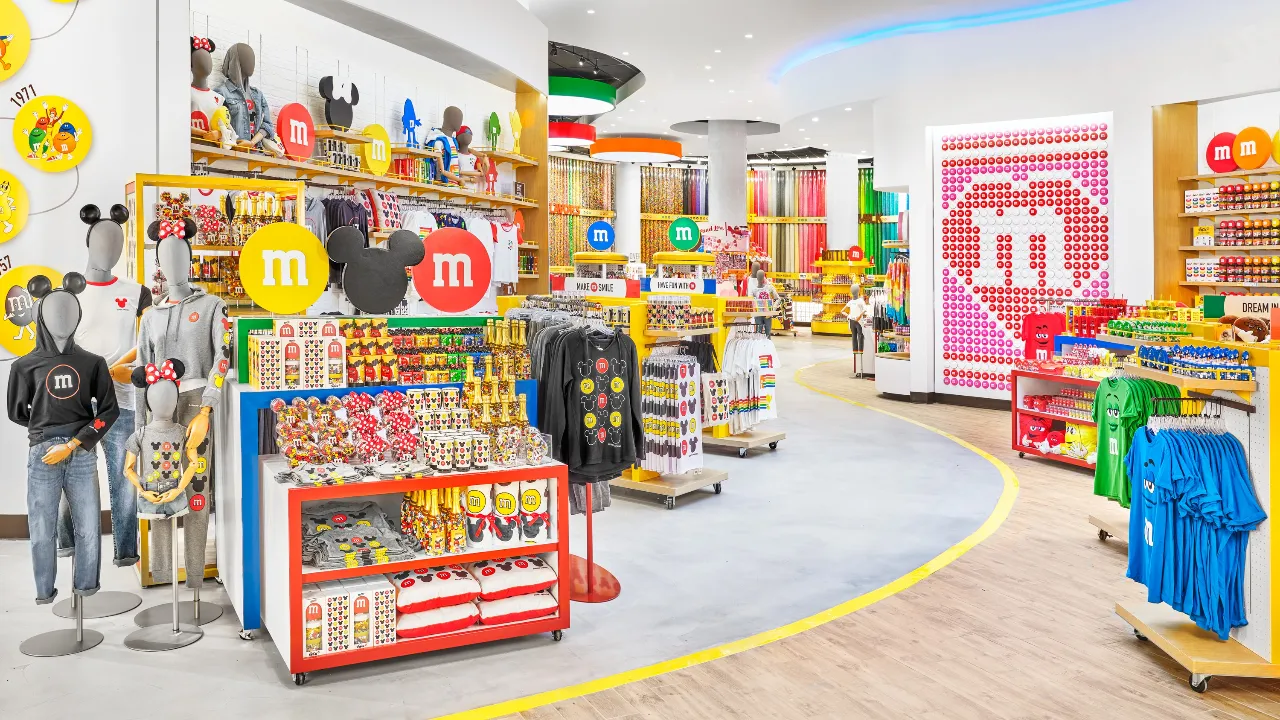 M&M’s · Disney Springs, foto oficial Walt Disney World