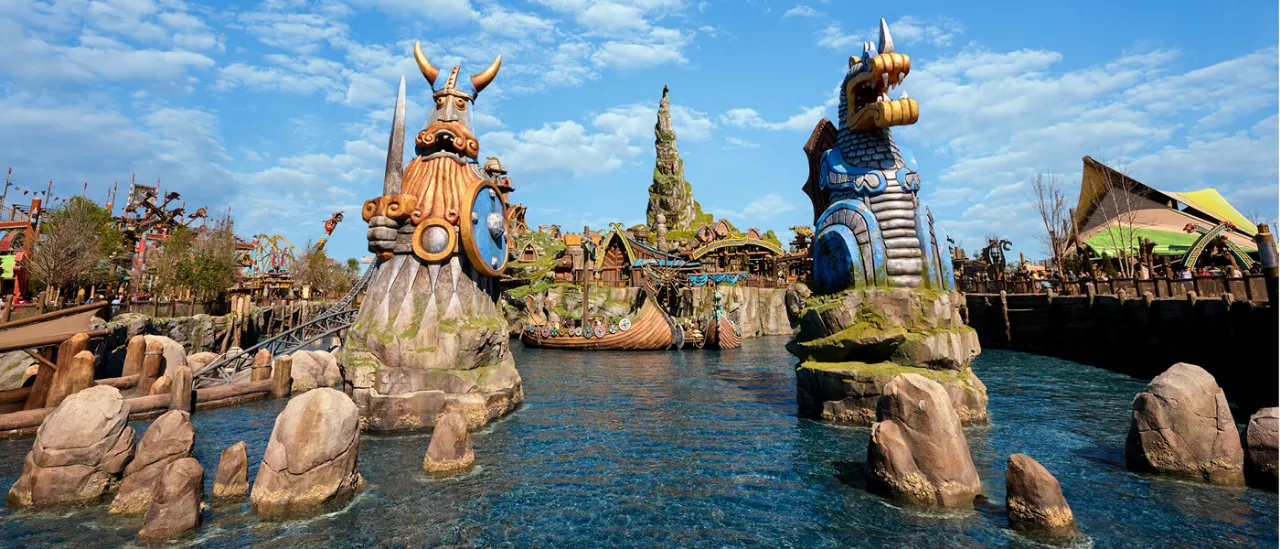 Isle of Berk · Epic Universe, foto oficial Universal Orlando