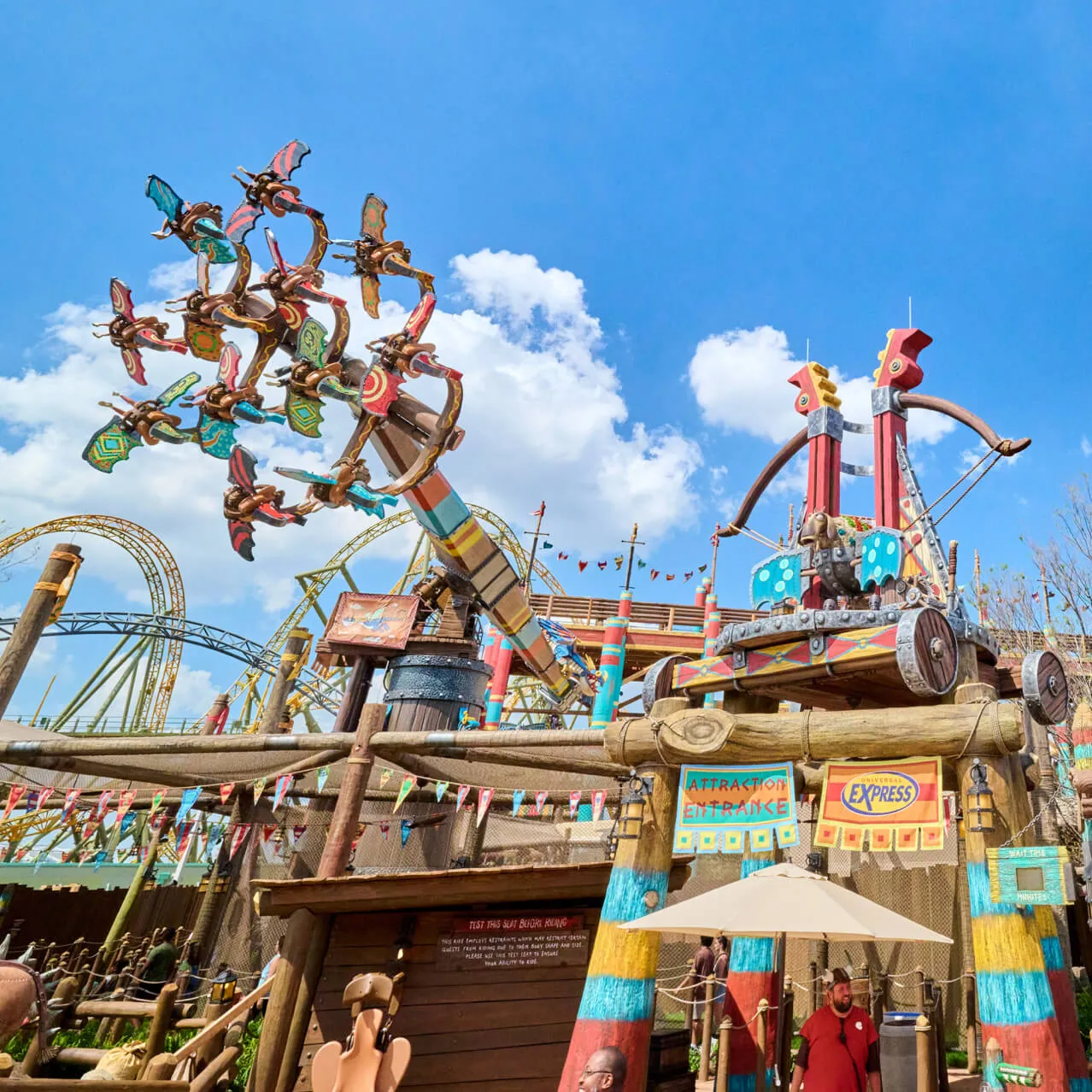 Dragon Racer’s Rally · Epic Universe, foto oficial Universal Orlando