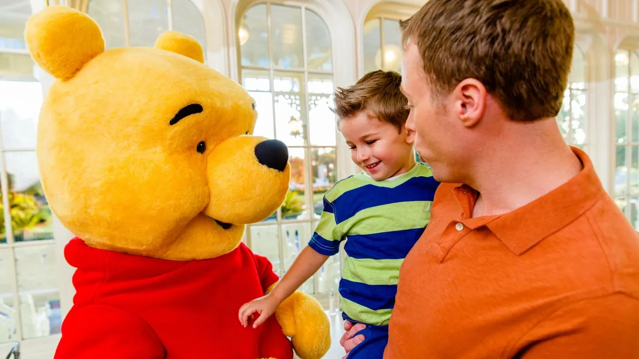 Ursinho Pooh no The Crystal Palace