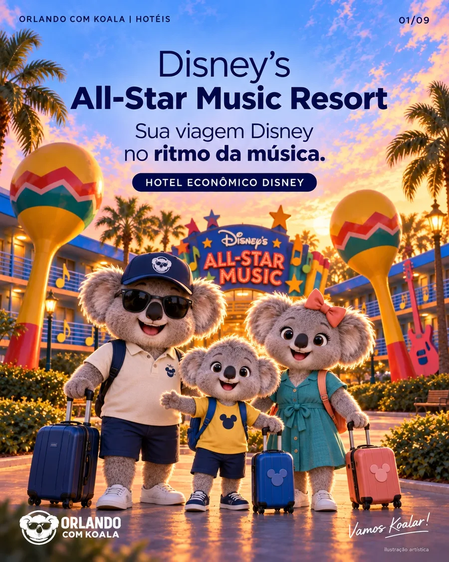Guia do Disney’s All-Star Music Resort
