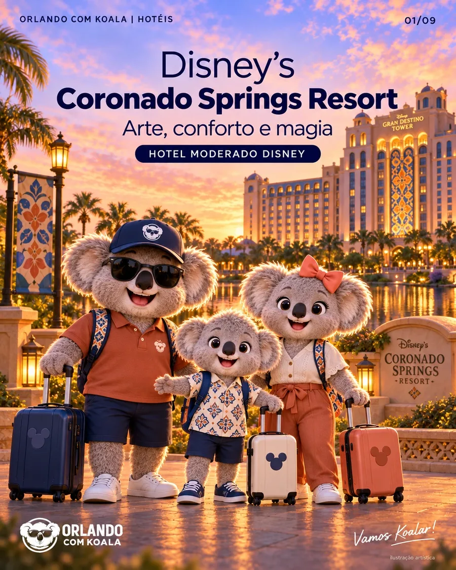 Guia do Disney’s Coronado Springs Resort
