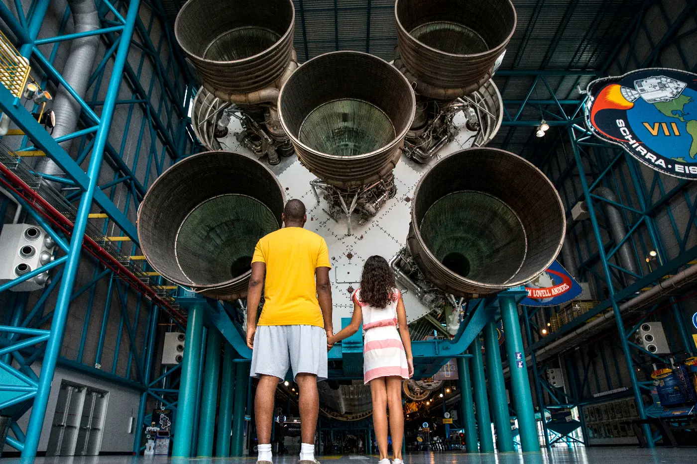 Saturn V · Kennedy Space Center, foto oficial Kennedy Space Center Visitor Complex e NASA