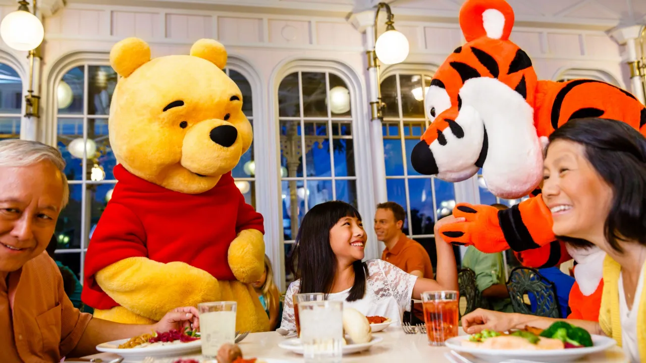 The Crystal Palace · Magic Kingdom, foto oficial Walt Disney World