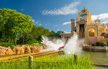 Journey to Atlantis · SeaWorld Orlando, foto oficial United Parks & Resorts